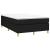Pat box spring cu saltea, negru, 120x200 cm, textil GartenMobel Dekor