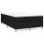 Pat box spring cu saltea, negru, 120x200 cm, textil GartenMobel Dekor
