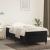 Pat box spring cu saltea, negru, 80x200 cm, catifea GartenMobel Dekor