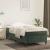 Pat box spring cu saltea, verde închis, 90x200 cm, catifea GartenMobel Dekor