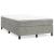 Pat box spring cu saltea, gri deschis, 120x200 cm, catifea GartenMobel Dekor