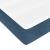 Pat box spring cu saltea, albastru închis, 120x200 cm, catifea GartenMobel Dekor