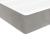 Pat box spring cu saltea, gri deschis, 140x190 cm, catifea GartenMobel Dekor