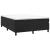 Pat box spring cu saltea, negru, 140x190 cm, catifea GartenMobel Dekor
