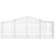Coșuri gabion arcuite 4 buc, 200x30x60/80 cm, fier galvanizat GartenMobel Dekor