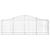 Coșuri gabion arcuite 6 buc, 200x30x60/80 cm, fier galvanizat GartenMobel Dekor