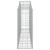 Coșuri gabion arcuite 15 buc, 200x30x80/100cm, fier galvanizat GartenMobel Dekor