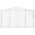 Coșuri gabion arcuite 25 buc, 200x30x100/120 cm fier galvanizat GartenMobel Dekor
