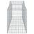 Coșuri gabion arcuite 9 buc, 200x50x60/80 cm, fier galvanizat GartenMobel Dekor