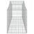 Coșuri gabion arcuite 18 buc, 200x50x60/80 cm, fier galvanizat GartenMobel Dekor