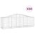 Coșuri gabion arcuite 30 buc, 200x50x60/80 cm, fier galvanizat GartenMobel Dekor