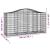 Coșuri gabion arcuite 7 buc, 200x50x100/120 cm, fier galvanizat GartenMobel Dekor