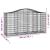 Coșuri gabion arcuite 14 buc, 200x50x100/120cm, fier galvanizat GartenMobel Dekor