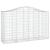 Coșuri gabion arcuite 8 buc, 200x50x120/140 cm, fier galvanizat GartenMobel Dekor