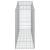 Coșuri gabion arcuite 8 buc, 200x50x120/140 cm, fier galvanizat GartenMobel Dekor