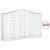 Coșuri gabion arcuite 10 buc, 200x50x120/140 cm,fier galvanizat GartenMobel Dekor