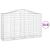 Coșuri gabion arcuite 18 buc, 200x50x120/140 cm,fier galvanizat GartenMobel Dekor
