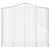 Coșuri gabion arcuite 14 buc 200x50x160/180 cm, fier galvanizat GartenMobel Dekor