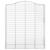 Coșuri gabion arcuite, 4 buc, 200x50x220/240cm, fier galvanizat GartenMobel Dekor