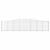 Coșuri gabion arcuite 6 buc, 400x30x80/100 cm, fier galvanizat GartenMobel Dekor