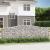 Coșuri gabion arcuite 5 buc. 400x30x120/140cm fier galvanizat GartenMobel Dekor