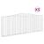 Coșuri gabion arcuite 5 buc, 400x30x140/160 cm, fier galvanizat GartenMobel Dekor