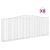 Coșuri gabion arcuite 8 buc, 400x30x140/160 cm, fier galvanizat GartenMobel Dekor