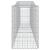 Coșuri gabion arcuite 2 buc, 400x50x80/100 cm, fier galvanizat GartenMobel Dekor