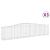 Coșuri gabion arcuite 3 buc, 400x50x80/100 cm, fier galvanizat GartenMobel Dekor