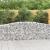 Coșuri gabion arcuite 7 buc, 400x50x80/100 cm, fier galvanizat GartenMobel Dekor