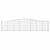 Coșuri gabion arcuite 9 buc, 400x50x80/100 cm, fier galvanizat GartenMobel Dekor
