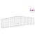 Coșuri gabion arcuite 15 buc, 400x50x80/100 cm, fier galvanizat GartenMobel Dekor
