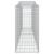 Coșuri gabion arcuite 3 buc, 400x50x100/120 cm fier galvanizat GartenMobel Dekor