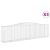 Coșuri gabion arcuite 3 buc, 400x50x100/120 cm fier galvanizat GartenMobel Dekor
