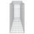 Coșuri gabion arcuite 15 buc, 400x50x100/120 cm fier galvanizat GartenMobel Dekor