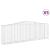 Coșuri gabion arcuite 5 buc, 400x50x120/140 cm, fier galvanizat GartenMobel Dekor