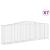 Coșuri gabion arcuite 7 buc, 400x50x120/140 cm, fier galvanizat GartenMobel Dekor