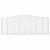 Coșuri gabion arcuite 9 buc, 400x50x140/160 cm, fier galvanizat GartenMobel Dekor