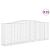Coșuri gabion arcuite 15 buc, 400x50x140/160cm, fier galvanizat GartenMobel Dekor