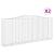 Coșuri gabion arcuite 2 buc. 400x50x160/180 cm, fier galvanizat GartenMobel Dekor