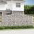 Coșuri gabion arcuite 2 buc. 400x50x160/180 cm, fier galvanizat GartenMobel Dekor