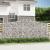 Coș gabion arcuit, 10 buc, 400x50x160/180 cm, fier galvanizat GartenMobel Dekor