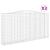 Coșuri gabion arcuite, 3 buc 400x50x200/220 cm, fier galvanizat GartenMobel Dekor