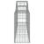 Coșuri gabion arcuite 9 buc, 200x30x60/80 cm, fier galvanizat GartenMobel Dekor