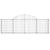 Coșuri gabion arcuite 11 buc, 200x30x60/80 cm, fier galvanizat GartenMobel Dekor