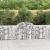 Coșuri gabion arcuite 5 buc, 200x30x80/100cm, fier galvanizat GartenMobel Dekor