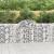 Coșuri gabion arcuite 9 buc, 200x30x100/120 cm fier galvanizat GartenMobel Dekor