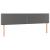 Pat box spring cu saltea, gri, 200x200 cm, piele ecologică GartenMobel Dekor