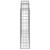 Coșuri gabion arcuite 3 buc, 200x30x120/140 cm, fier galvanizat GartenMobel Dekor