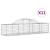 Coșuri gabion arcuite 11 buc, 200x50x40/60 cm, fier galvanizat GartenMobel Dekor